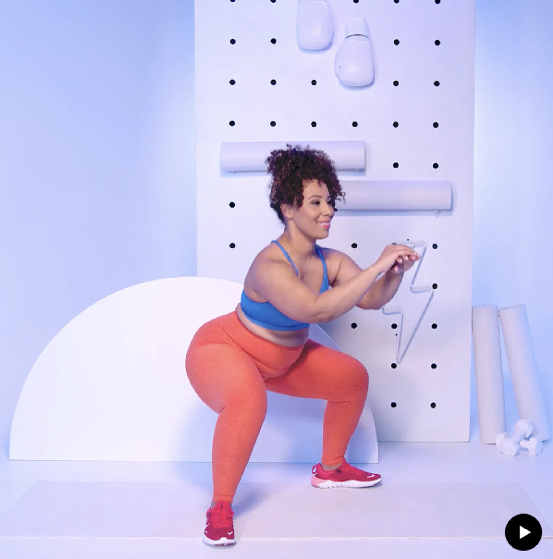 squat pulses